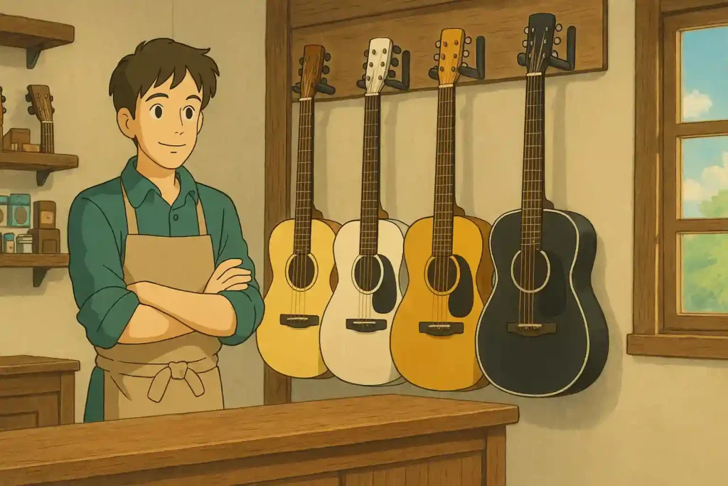 买吉他 – Buying a Guitar